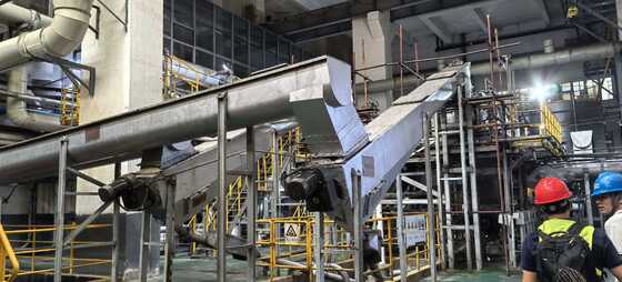 Beli Stainless Steel Industrial Screw Conveyor Tahan Alkali Anti Wear online manufacture