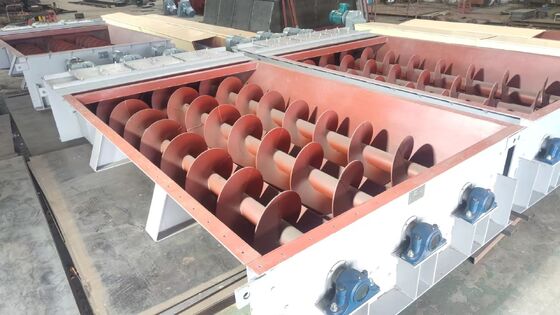 acheter Température de fonctionnement moins 20-200 °C convoyeur à vis avec lame à vis en acier manganèse online manufacture