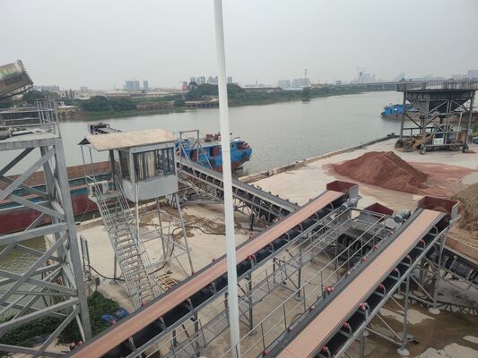 Beli DTII Series Rough Top Conveyor Belt Lebar 400mm Dirancang Untuk Aliran Material Yang Lancar online manufacture