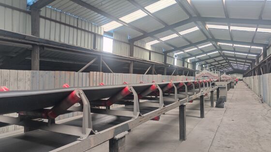 satın al 300 ila 1000 mm PVC Konveyör Bant Kırmızı Siyah Yeşil Galvaniz Özel Renkler online manufacture