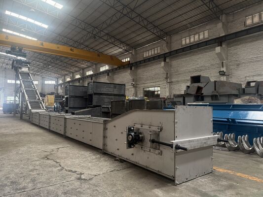 buy B630 Double-chain Stainless Steel Scraper Conveyor Enclosed Chain Conveyor for Bulk Material online manufacture